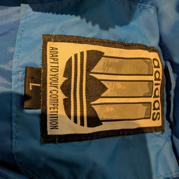 Vintage Adidas Colorblock Puffer Jacket Large - Picture 13 of 16